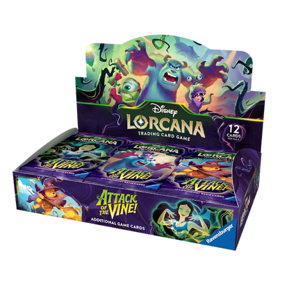 Disney Lorcana: Attack of the Vine — Booster Box (24 Packs)