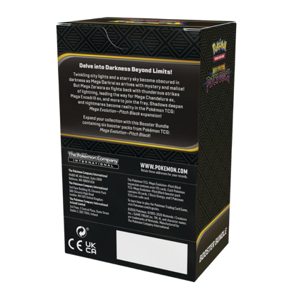 Pokémon TCG: Mega Evolution — Pitch Black Booster Bundle