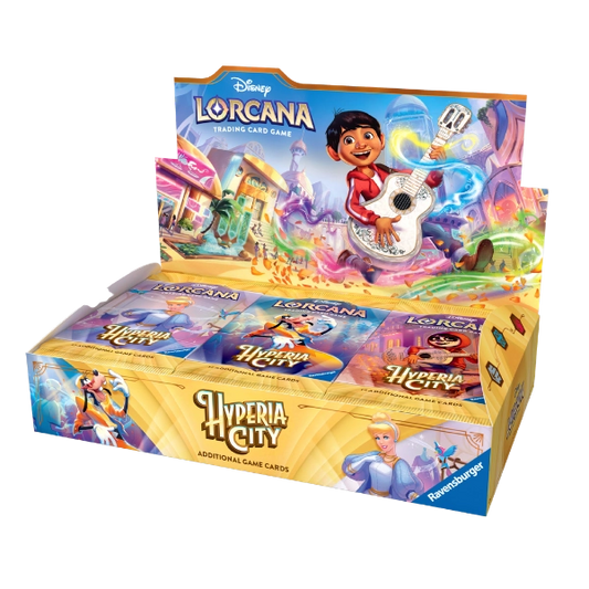 Disney Lorcana TCG — Set 14: Hyperia City — Booster Box