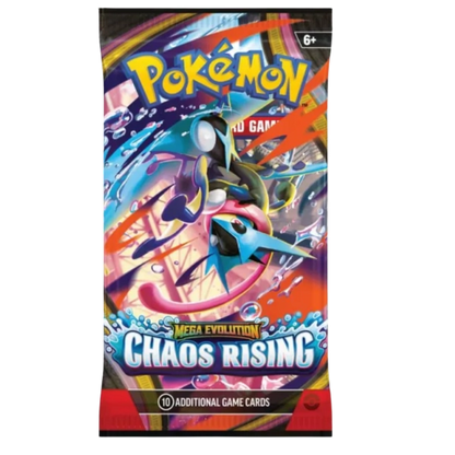 Pokémon TCG — Mega Evolution: Chaos Rising Booster Pack