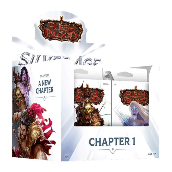 ⚔️ Flesh & Blood — Silver Age Chapter 1 Deck Display (10 Decks)