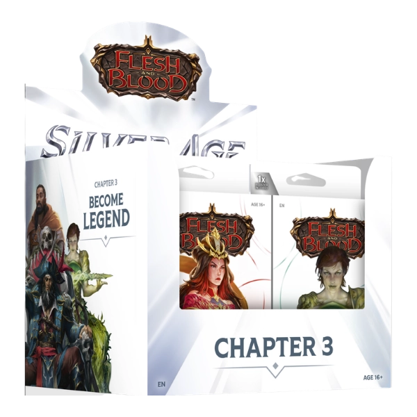 ⚔️ Flesh & Blood — Silver Age Chapter 3 Deck Display (10 Decks)