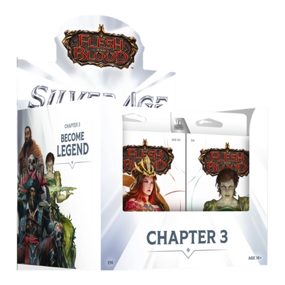 ⚔️ Flesh & Blood — Silver Age Chapter 3 Deck Display (10 Decks)