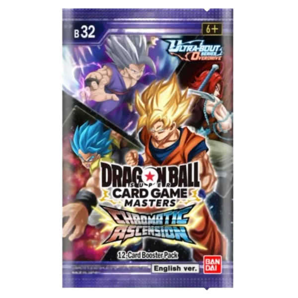 Dragon Ball Super Card Game — Ultra-Bout Series: B32 Chromatic Ascension Booster Box (24 Packs)