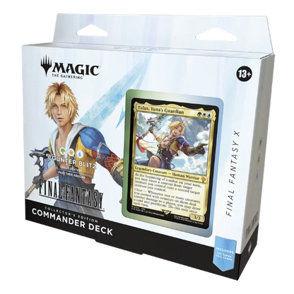 Magic: The Gathering — Universes Beyond: Final Fantasy Collector Commander Deck — Tidus, Yuna's Guardian (Counter Blitz)