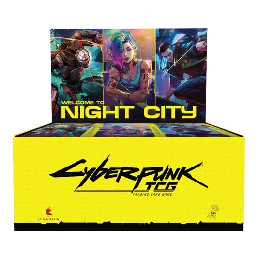 Cyberpunk TCG — Welcome to Night City: Booster Display (24 Packs) (Pre-Order)