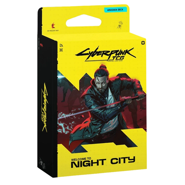 Cyberpunk TCG — Welcome to Night City: Starter Deck — Embracing Power (Pre-Order)