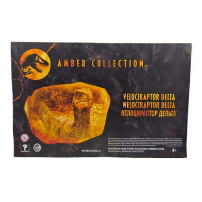 Jurassic World Amber Collection — Delta Velociraptor 6-Inch Action Figure (Jurassic World)