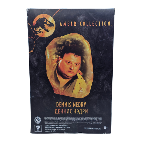 Jurassic World Amber Collection — Dennis Nedry 6-Inch Action Figure (Jurassic Park)