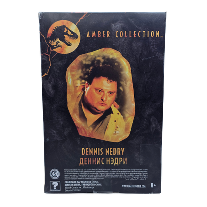 Jurassic World Amber Collection — Dennis Nedry 6-Inch Action Figure (Jurassic Park)