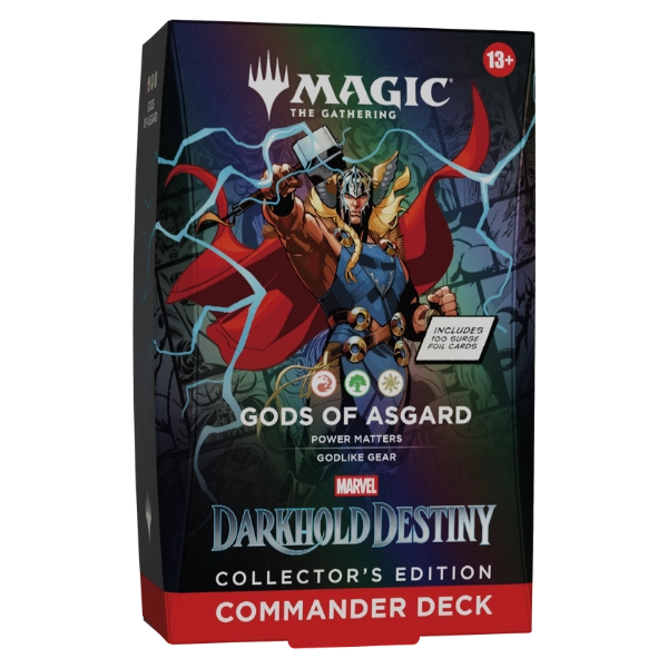 Magic: The Gathering — Marvel: Darkhold Destiny Collector Commander Deck: Gods of Asgard