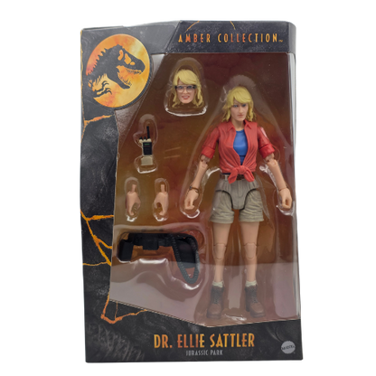 Jurassic World Amber Collection — Dr. Ellie Sattler 6-Inch Action Figure (Jurassic Park)