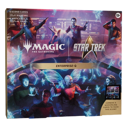 Magic: The Gathering | Star Trek — Enterprise-Q Scene Box — Pre-Order