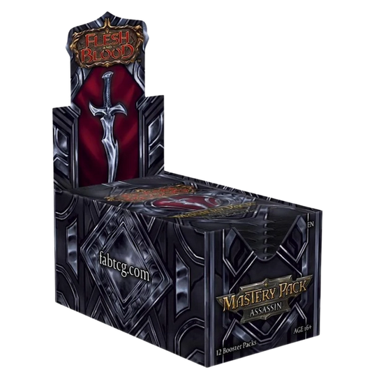 Flesh and Blood TCG — Mastery Pack: Assassin Booster Display (12 Count)