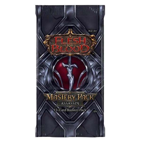 Flesh and Blood TCG — Mastery Pack: Assassin Booster Display (12 Count)