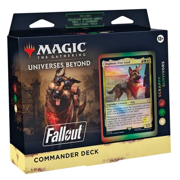 Magic: The Gathering — Universes Beyond: Fallout Commander Deck — Scrappy Survivors