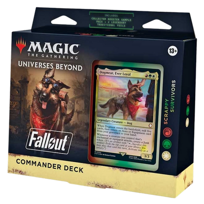 Magic: The Gathering — Universes Beyond: Fallout Commander Deck — Scrappy Survivors