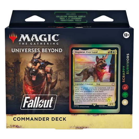 Magic: The Gathering — Universes Beyond: Fallout Commander Deck — Scrappy Survivors