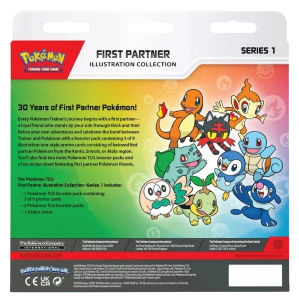 Pokémon TCG — First Partner Illustration Collection: Series 1