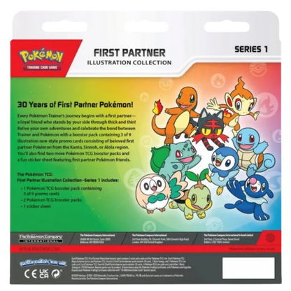 Pokémon TCG — First Partner Illustration Collection: Series 1