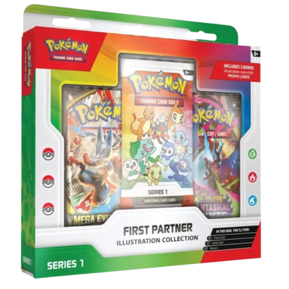 Pokémon TCG — First Partner Illustration Collection: Series 1