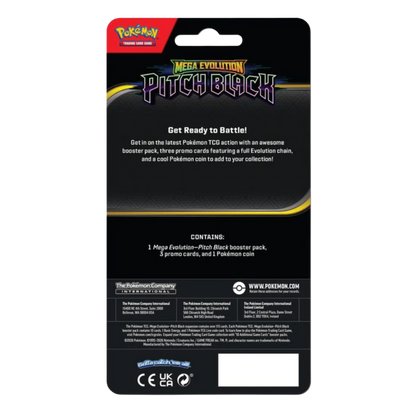 Pokémon TCG: Mega Evolution — Pitch Black Premium Checklane Blister — Gengar