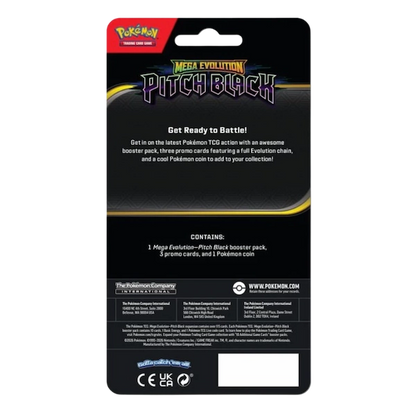 Pokémon TCG: Mega Evolution — Pitch Black Premium Checklane Blister (Gengar)