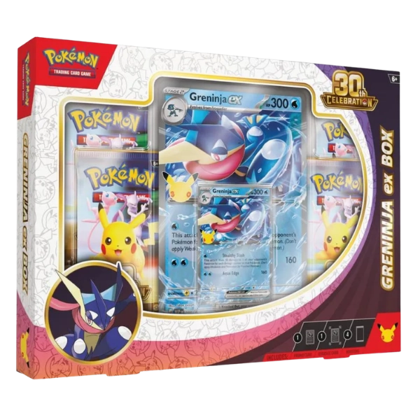 Pokémon TCG — 30th Celebration Ex Box: Greninja ex