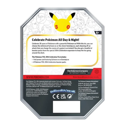 Pokémon TCG — 30th Celebration Ex Tin: Greninja ex