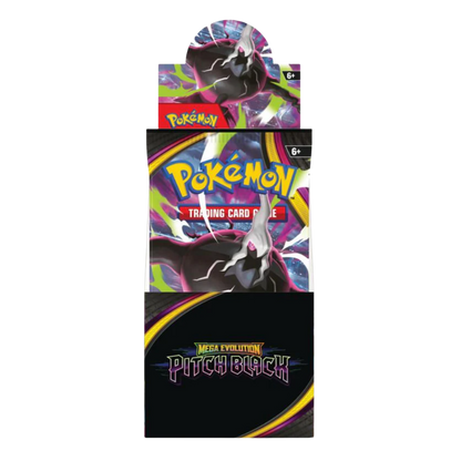 Pokémon TCG: Mega Evolution — Pitch Black Half Booster Box (18 Packs)