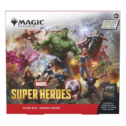Magic: The Gathering — Marvel Super Heroes Scene Box: Heroes United
