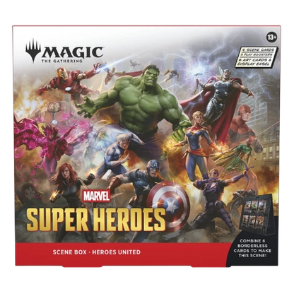 Magic: The Gathering — Marvel Super Heroes Scene Box: Heroes United