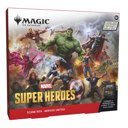 Magic: The Gathering — Marvel Super Heroes Scene Box: Heroes United