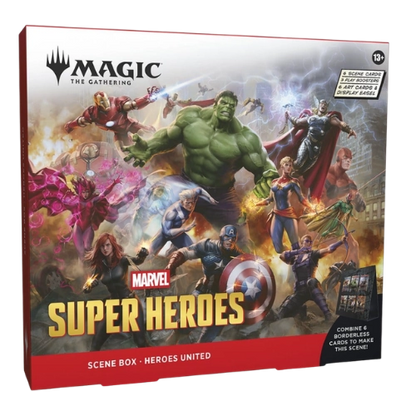 Magic: The Gathering — Marvel Super Heroes Scene Box: Heroes United