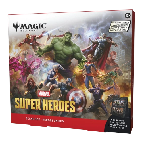 Magic: The Gathering — Marvel Super Heroes Scene Box: Heroes United