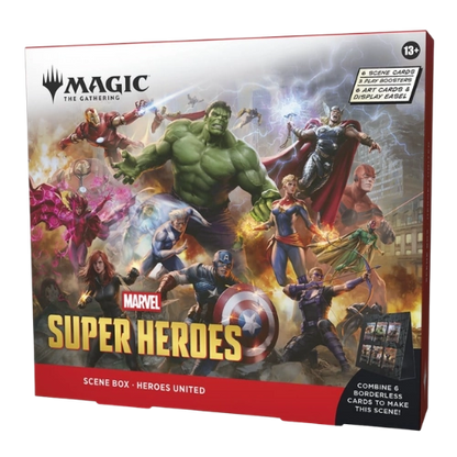 Magic: The Gathering — Marvel Super Heroes Scene Box: Heroes United