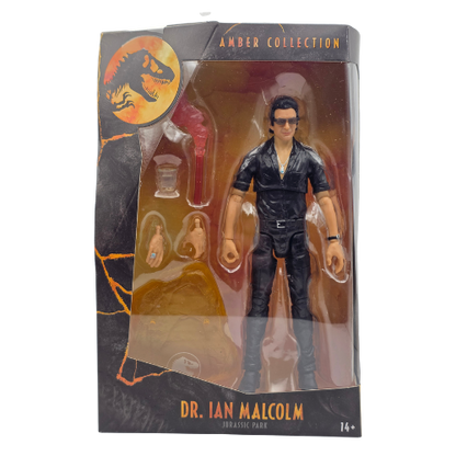 Jurassic World Amber Collection — Dr. Ian Malcolm 6.5-Inch Action Figure 2nd Edition (Jurassic Park)