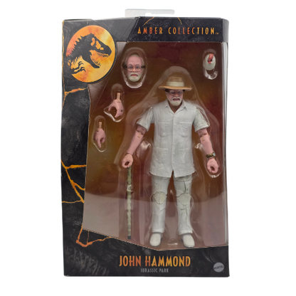 Jurassic World Amber Collection — John Hammond 6.5-Inch Action Figure (Jurassic Park)