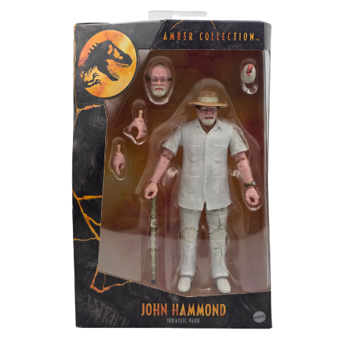 Jurassic World Amber Collection — John Hammond 6.5-Inch Action Figure (Jurassic Park)