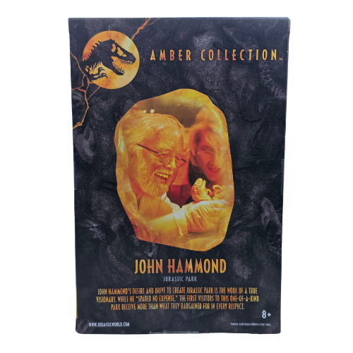 Jurassic World Amber Collection — John Hammond 6.5-Inch Action Figure (Jurassic Park)