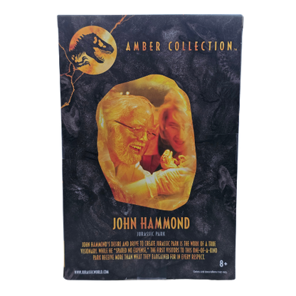 Jurassic World Amber Collection — John Hammond 6.5-Inch Action Figure (Jurassic Park)
