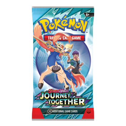 Pokémon TCG — Journey Together Half Booster Box (18 Packs)