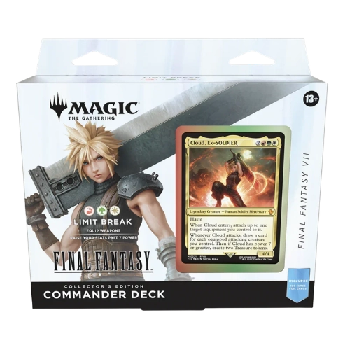 Magic: The Gathering — Universes Beyond: Final Fantasy Collector Commander Deck — Cloud, Ex-SOLDIER (Limit Break)