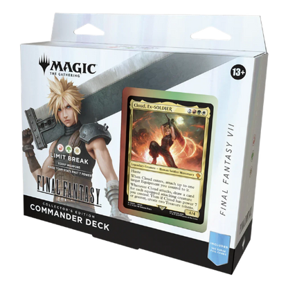 Magic: The Gathering — Universes Beyond: Final Fantasy Collector Commander Deck — Cloud, Ex-SOLDIER (Limit Break)