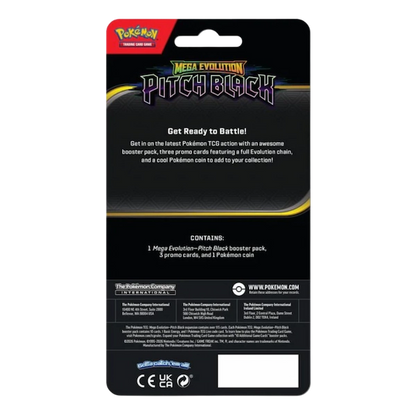 Pokémon TCG: Mega Evolution — Pitch Black Premium Checklane Blister (Luxray)