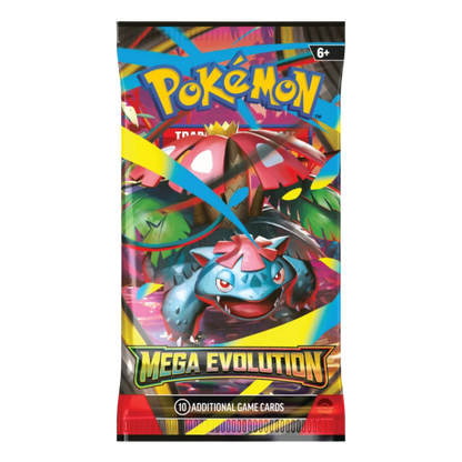Pokémon TCG — Mega Evolution Base Half Booster Box (18 Packs)