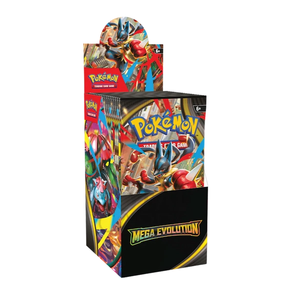 Pokémon TCG — Mega Evolution Base Half Booster Box (18 Packs)