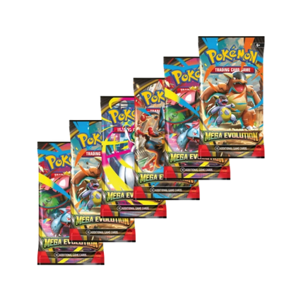 Pokémon TCG — Mega Evolution Base Half Booster Box (18 Packs)