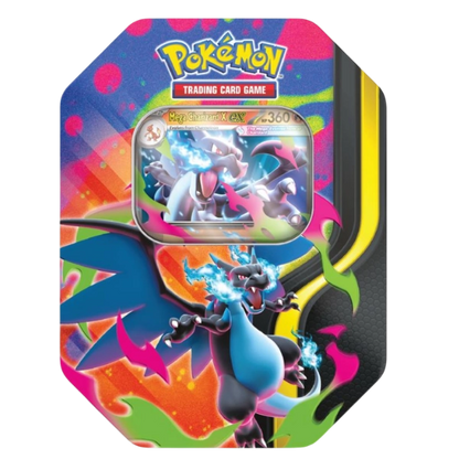 Pokémon TCG — Mega Evolution: Mega Charizard X ex Tin