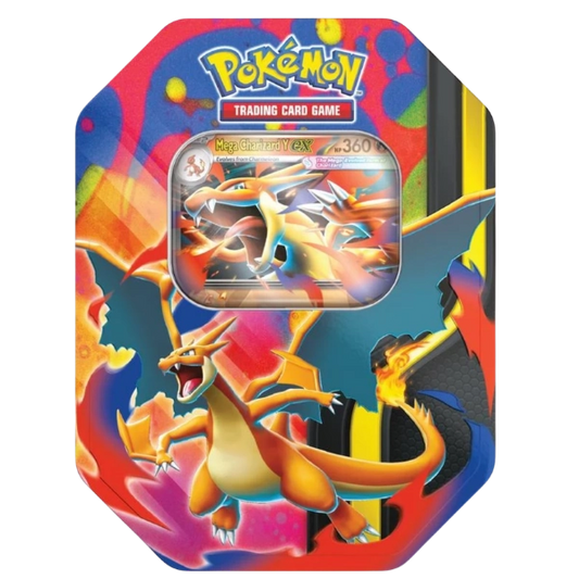 Pokémon TCG — Mega Evolution: Mega Charizard Y ex Tin